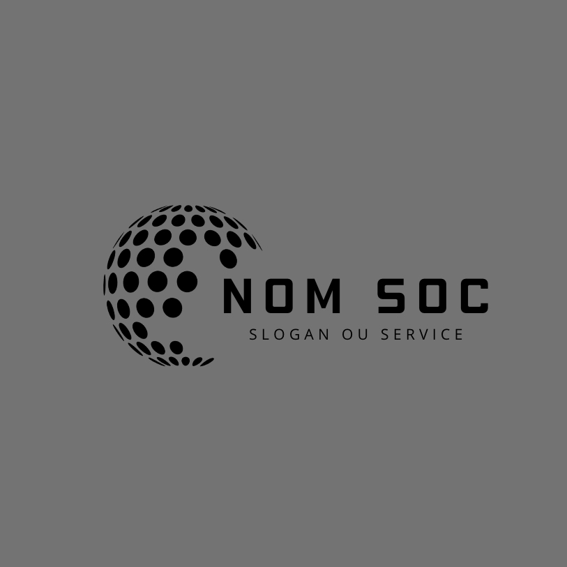 Logo avec Globe en effet 3D - image 