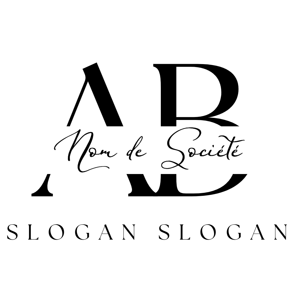 Logo minimaliste avec les initiaux - image 