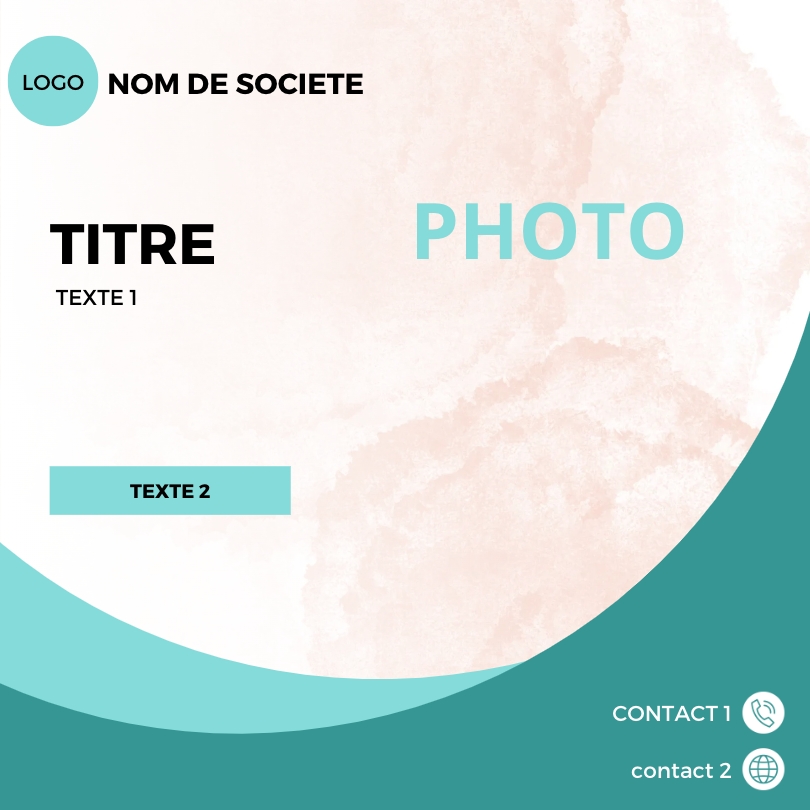 Post Moderne avec effet de dégradé sur image - image 