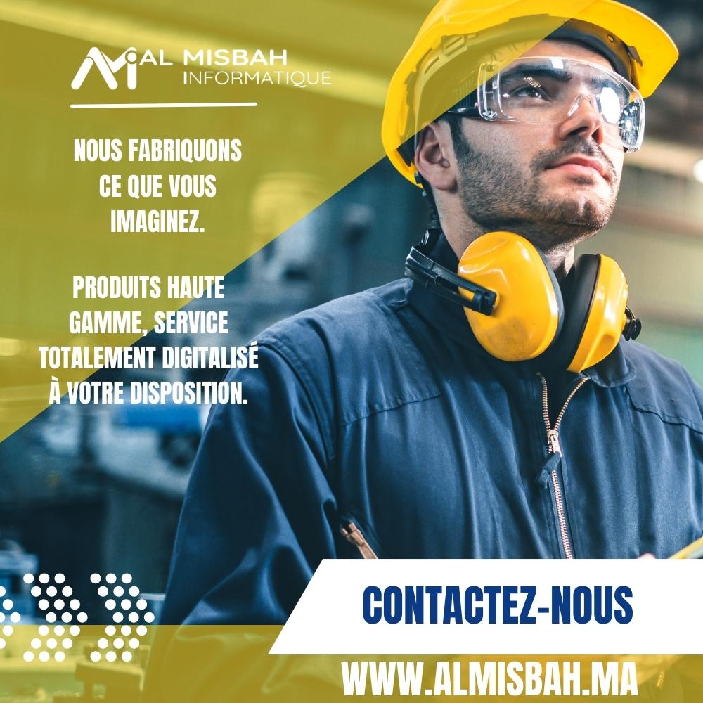 Publication moderne avec grande image